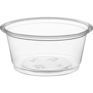2 oz. Clear Plastic Souffle Cup / Portion Cup - 2500/Case